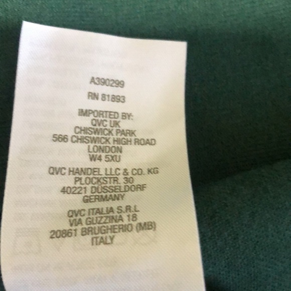 Green beautiful velour pull over 4x - Picture 6 of 6